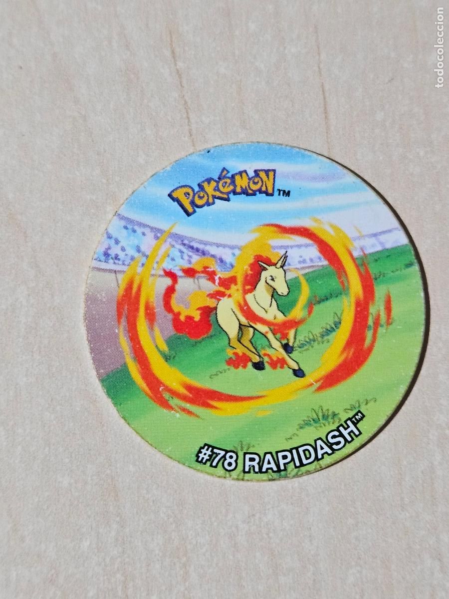 Coleccionismo cromos antiguos: TAZO POKEMON LEAGUE - 78 RAPIDASH - Foto 1