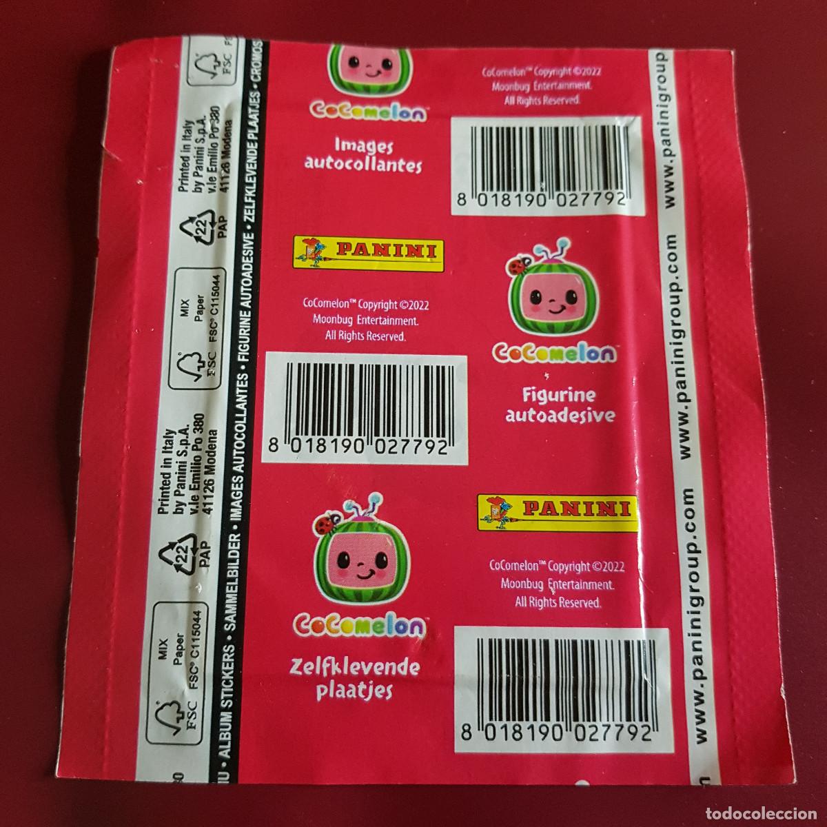 Coleccionismo cromos antiguos: PANINI - COCOMELON - UN SOBRE DE CROMOS SIN ABRIR - Foto 2