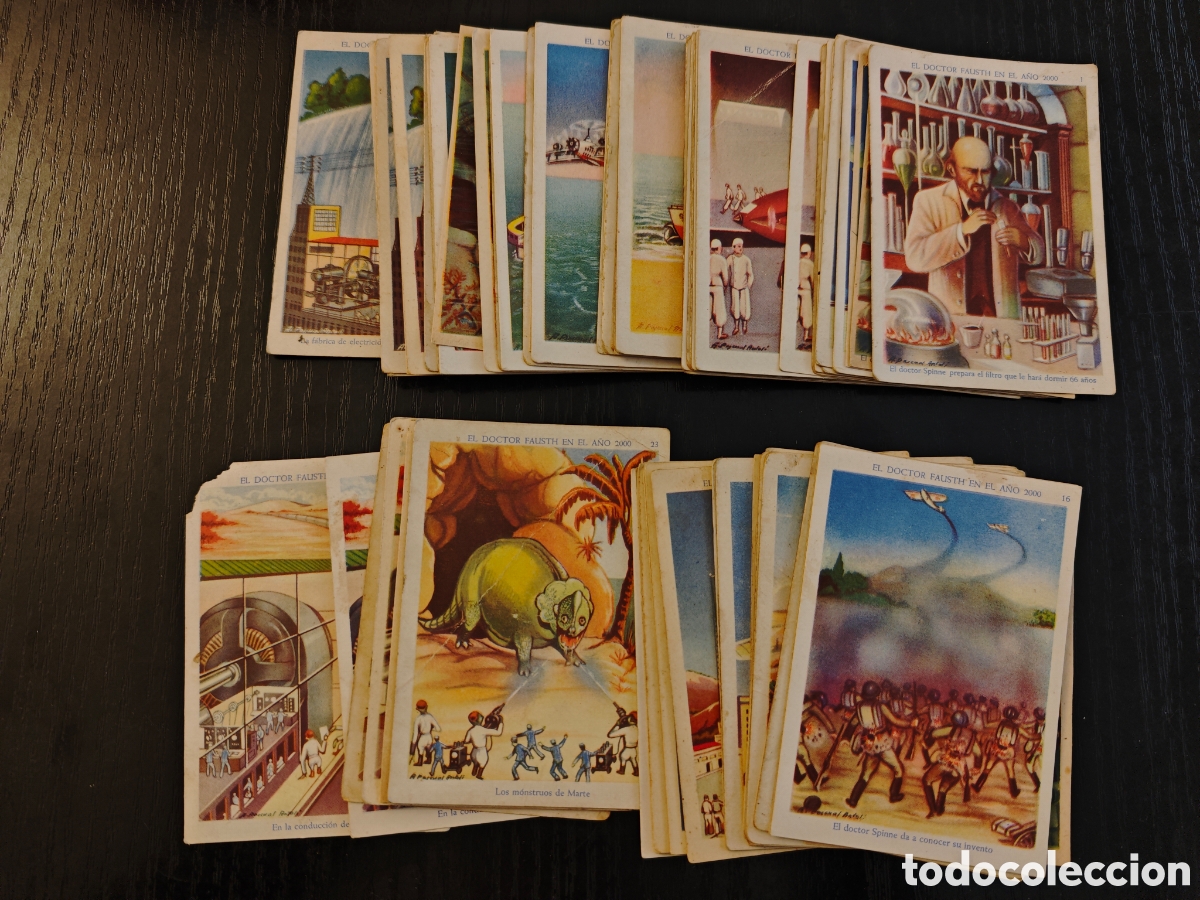 Coleccionismo cromos antiguos: 67 cromos El Doctor Fausth en el a&ntilde;o 2000 - Foto 1