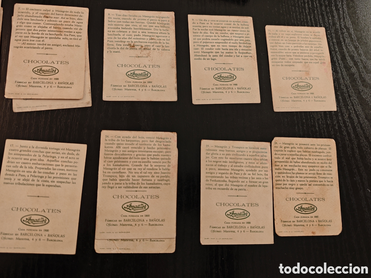 Coleccionismo cromos antiguos: 17 cromos Aventuras de Masagran - Foto 6