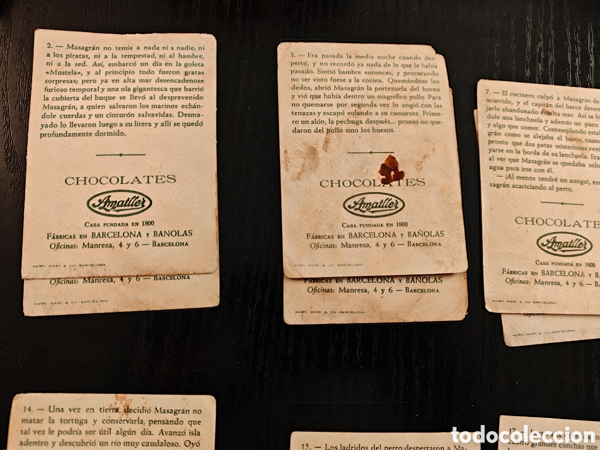 Coleccionismo cromos antiguos: 17 cromos Aventuras de Masagran - Foto 7