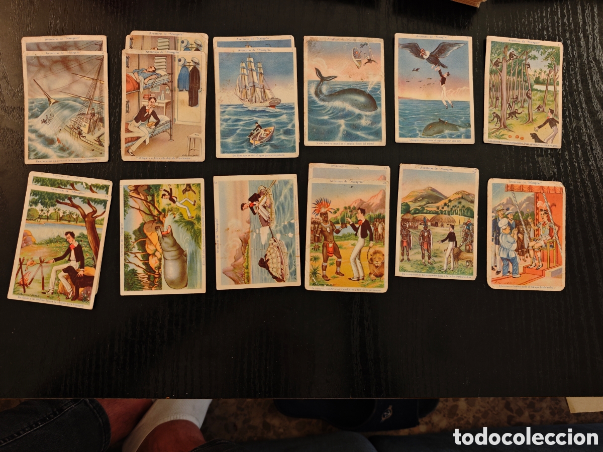 Coleccionismo cromos antiguos: 17 cromos Aventuras de Masagran - Foto 1
