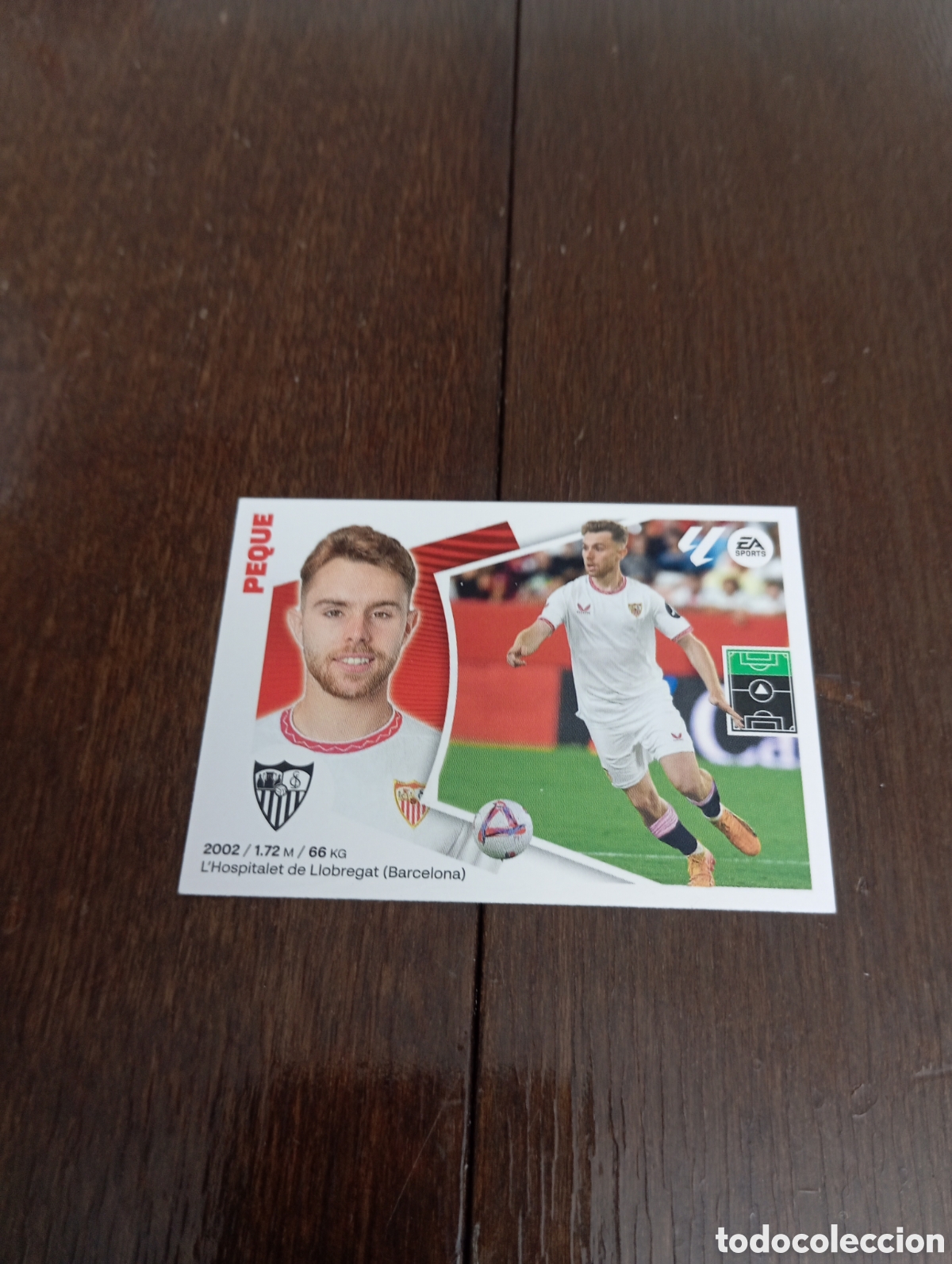 Coleccionismo cromos antiguos: Peque 18 Bis SEVILLA LIGA ESTE 24-25