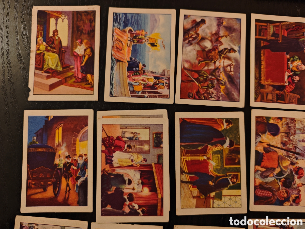 Coleccionismo cromos antiguos: 27 cromos historia de Espa&ntilde;a - Foto 2