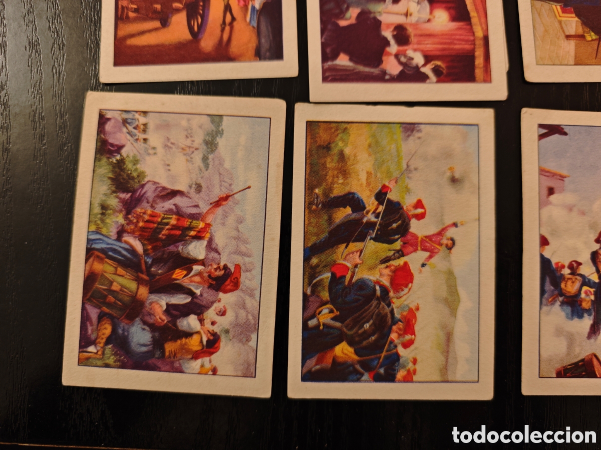 Coleccionismo cromos antiguos: 27 cromos historia de Espa&ntilde;a - Foto 7