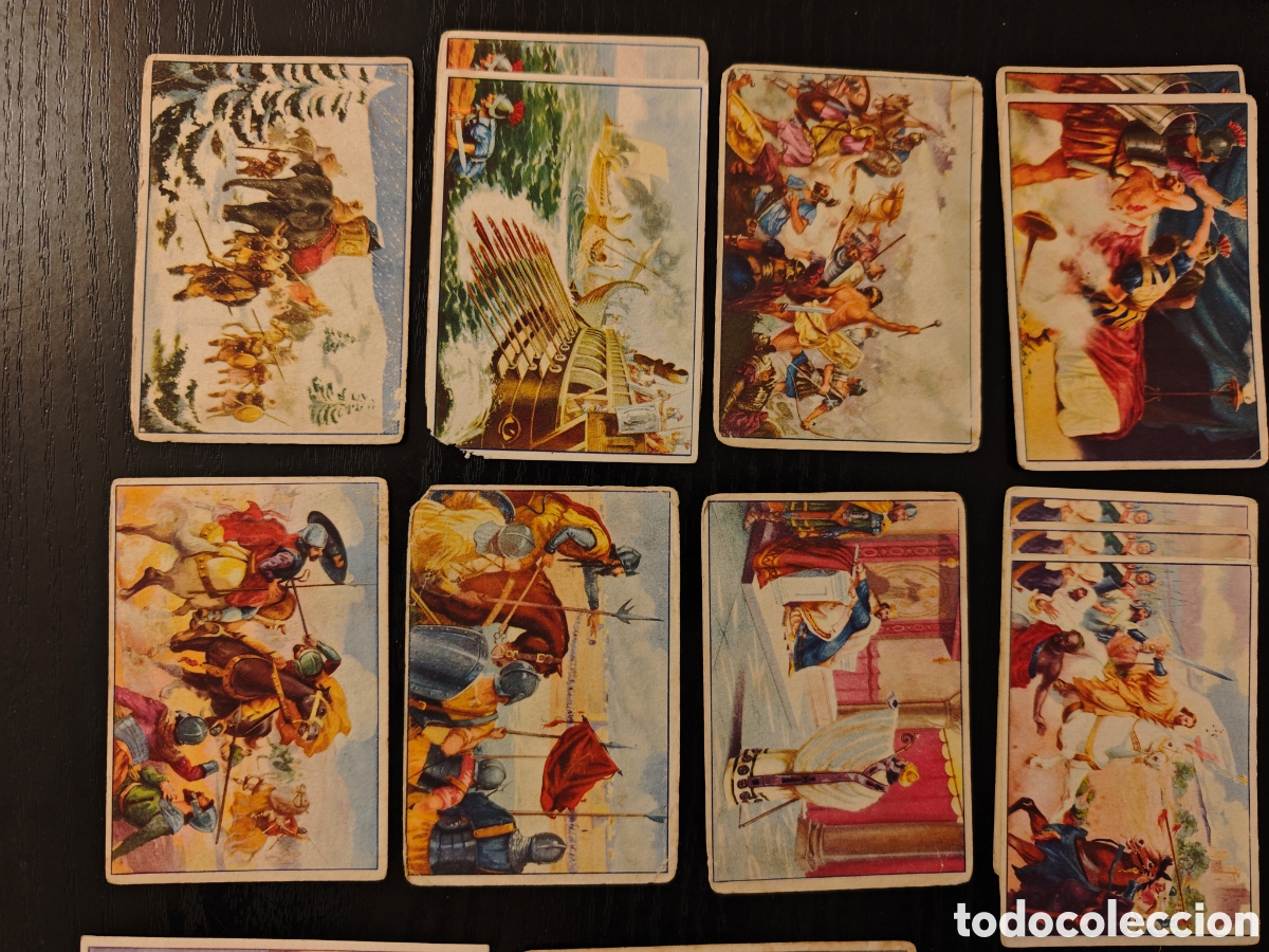 Coleccionismo cromos antiguos: 32 cromos historia de Espa&ntilde;a - Foto 2