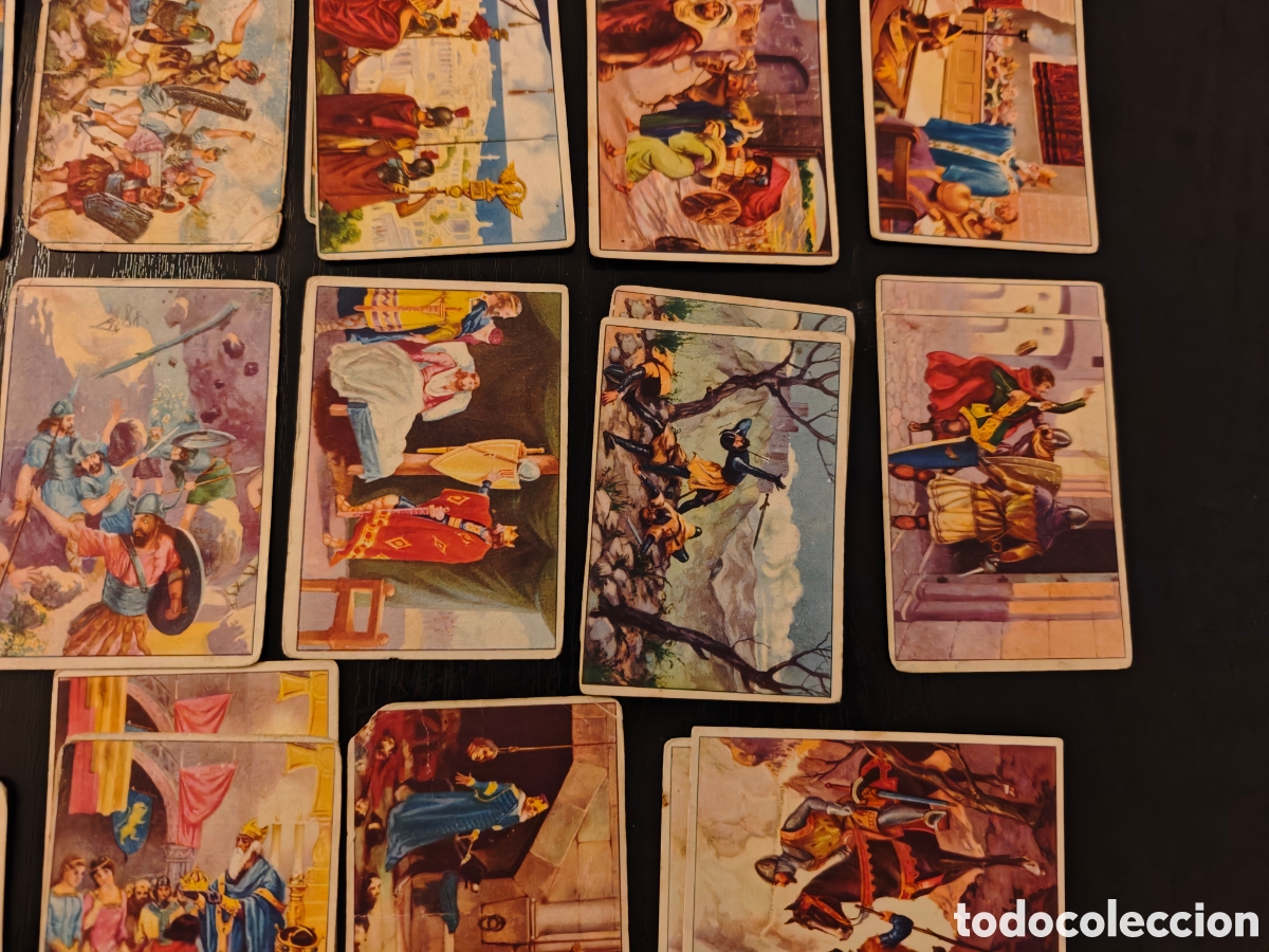 Coleccionismo cromos antiguos: 32 cromos historia de Espa&ntilde;a - Foto 4