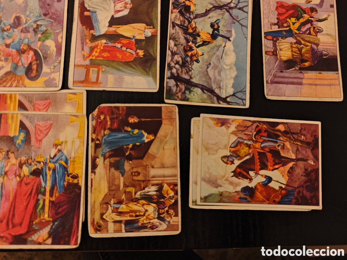 Coleccionismo cromos antiguos: 32 cromos historia de Espa&ntilde;a - Foto 6