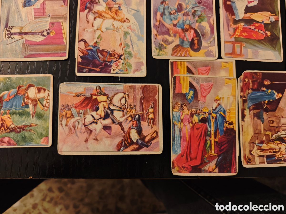 Coleccionismo cromos antiguos: 32 cromos historia de Espa&ntilde;a - Foto 7