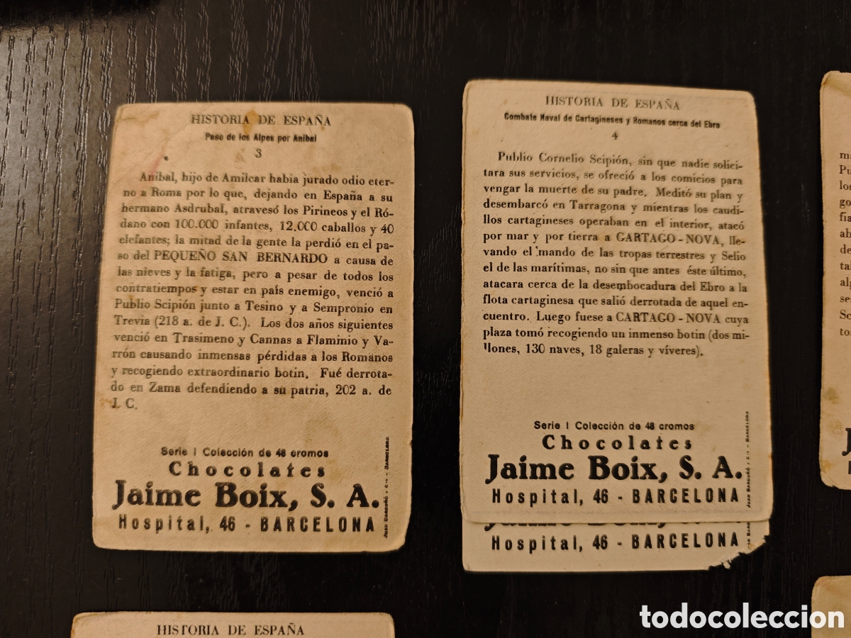 Coleccionismo cromos antiguos: 32 cromos historia de Espa&ntilde;a - Foto 9