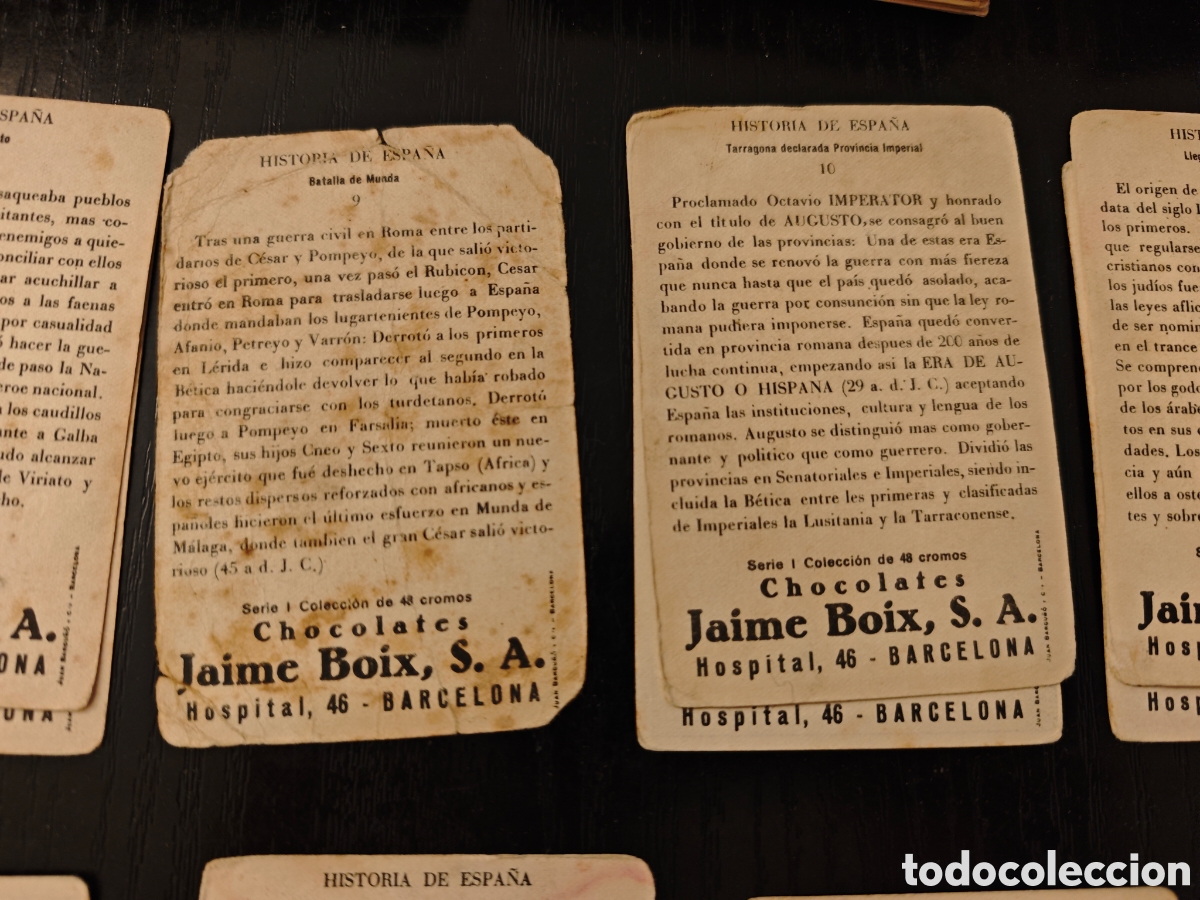 Coleccionismo cromos antiguos: 32 cromos historia de Espa&ntilde;a - Foto 11