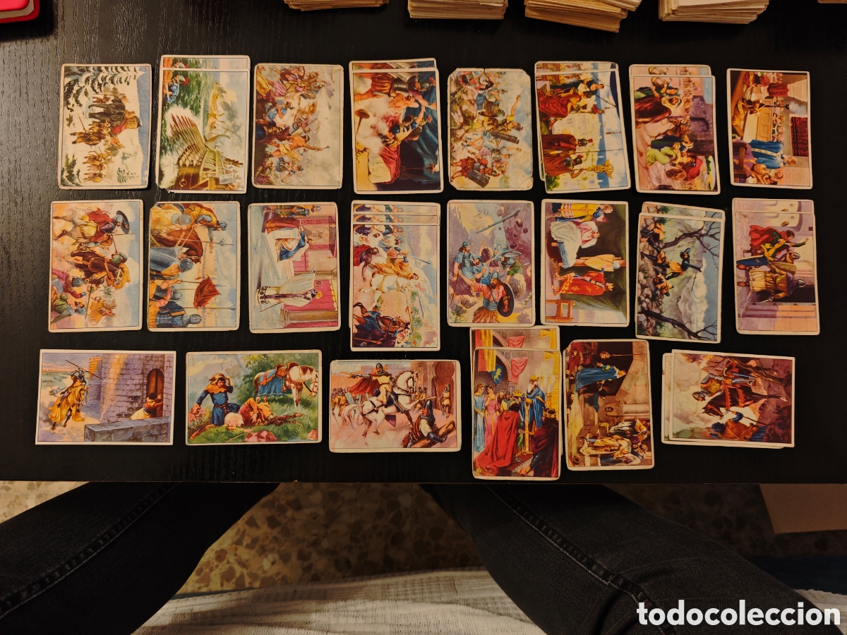 Coleccionismo cromos antiguos: 32 cromos historia de Espa&ntilde;a - Foto 1