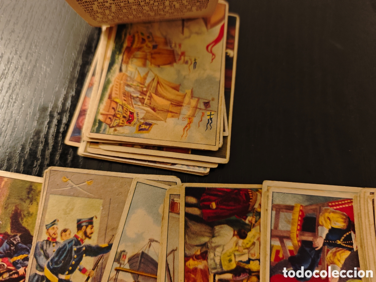 Coleccionismo cromos antiguos: 108 cromos Historia de Espa&ntilde;a - Foto 3
