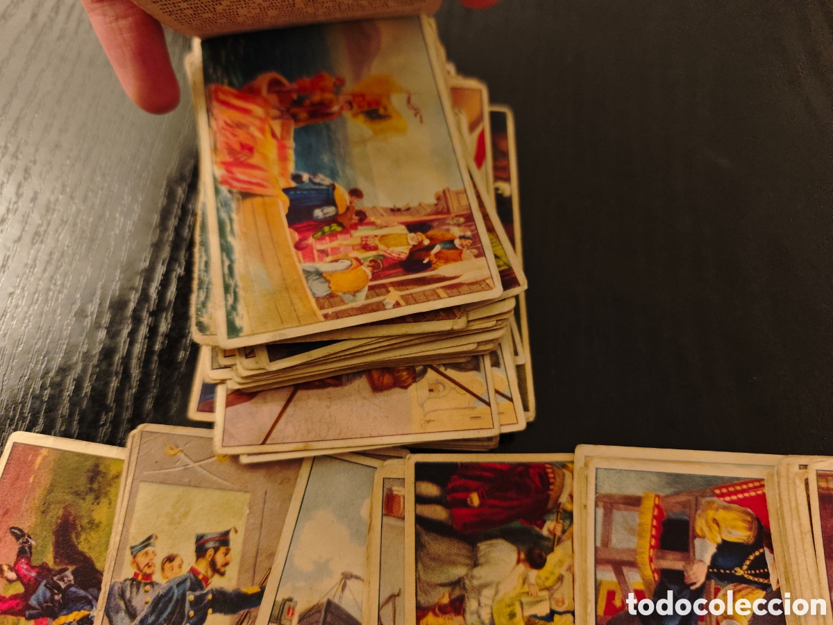 Coleccionismo cromos antiguos: 108 cromos Historia de Espa&ntilde;a - Foto 4
