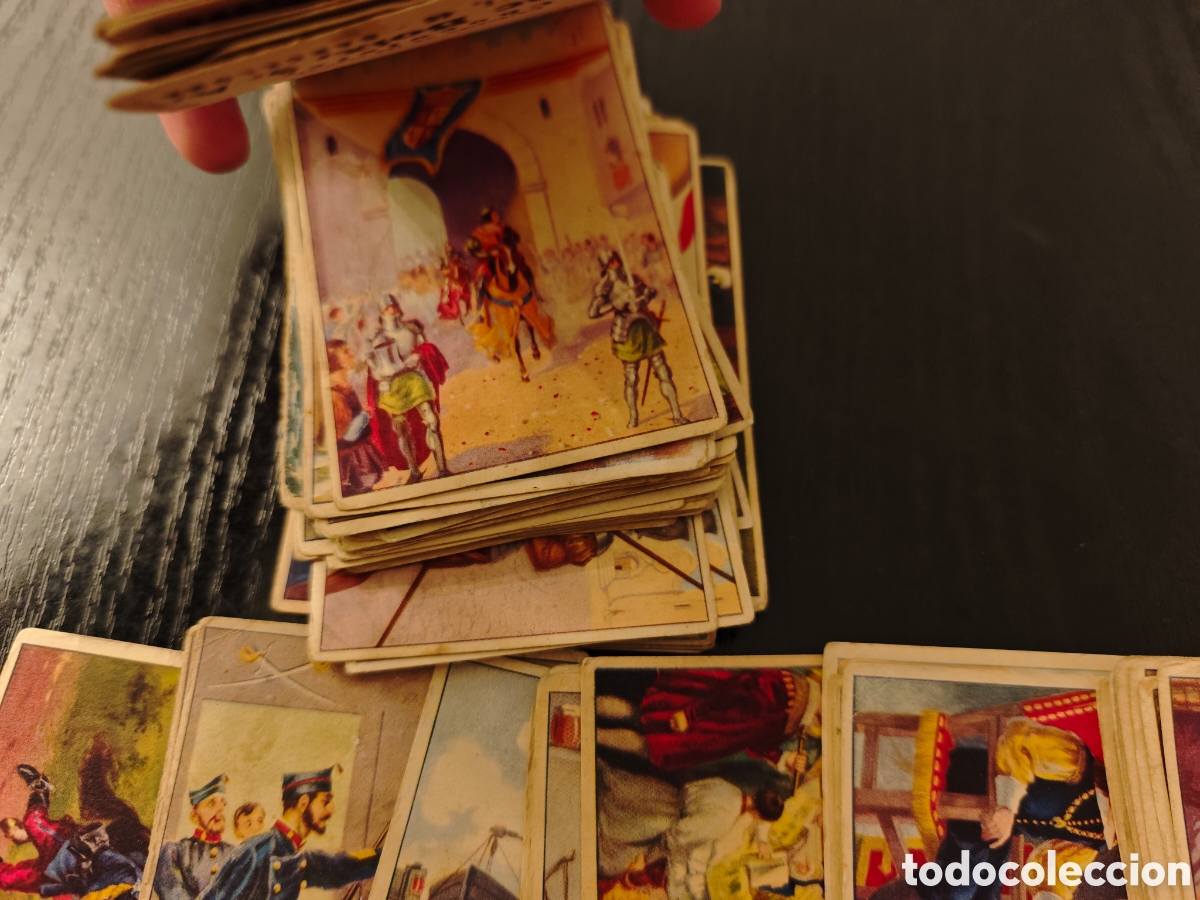 Coleccionismo cromos antiguos: 108 cromos Historia de Espa&ntilde;a - Foto 5