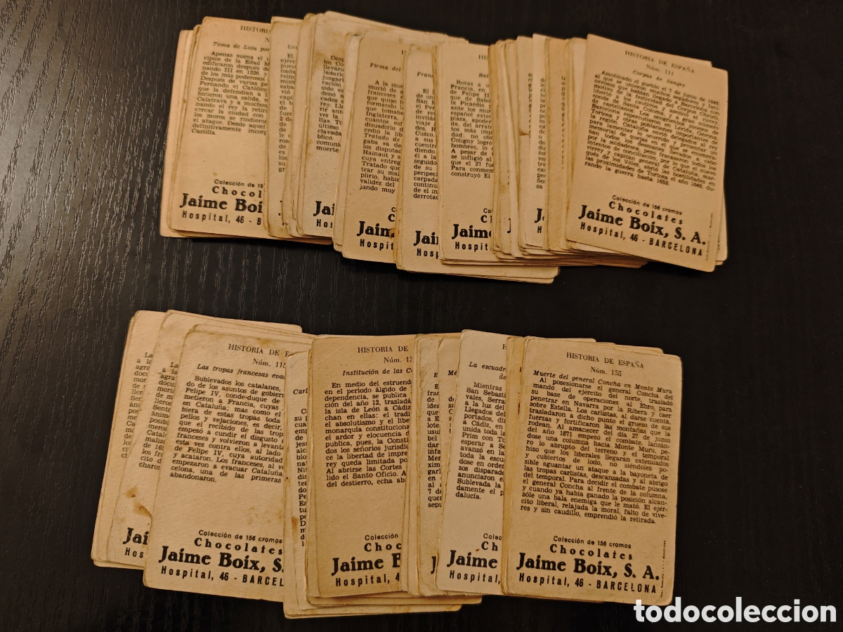 Coleccionismo cromos antiguos: 108 cromos Historia de Espa&ntilde;a - Foto 6