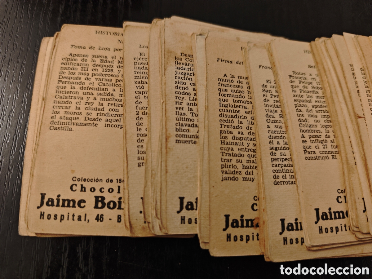 Coleccionismo cromos antiguos: 108 cromos Historia de Espa&ntilde;a - Foto 9