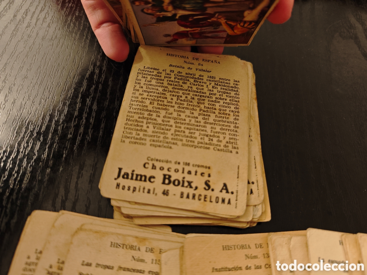 Coleccionismo cromos antiguos: 108 cromos Historia de Espa&ntilde;a - Foto 13