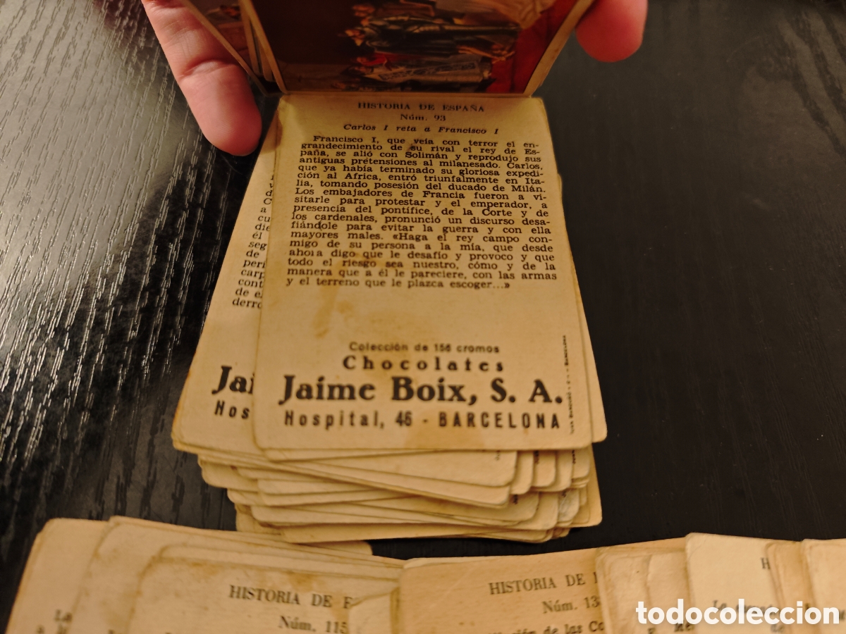 Coleccionismo cromos antiguos: 108 cromos Historia de Espa&ntilde;a - Foto 15