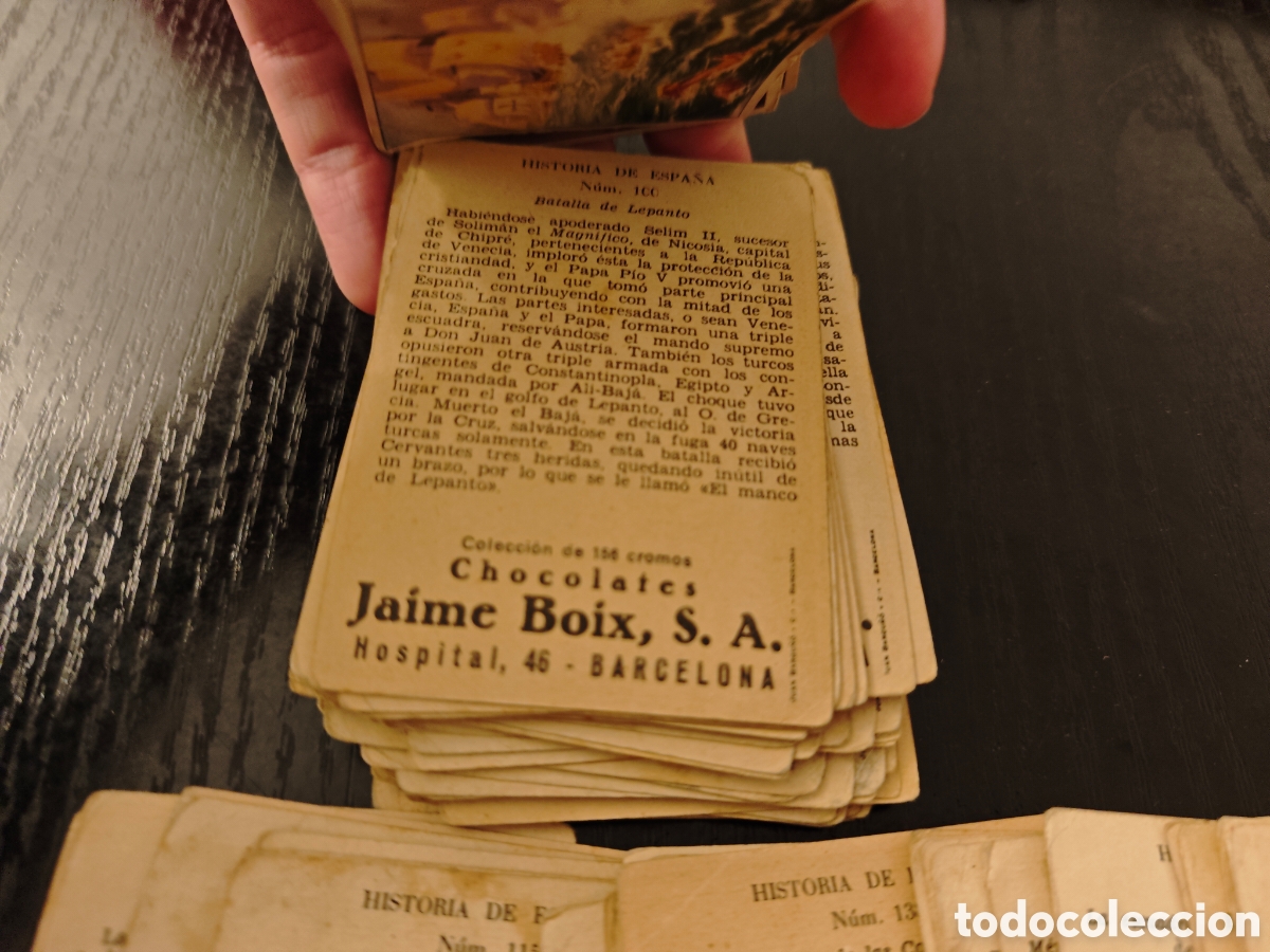 Coleccionismo cromos antiguos: 108 cromos Historia de Espa&ntilde;a - Foto 16