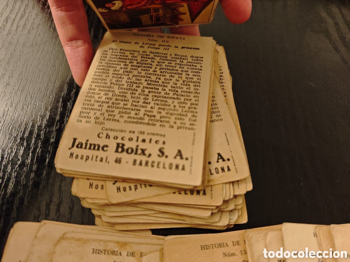 Coleccionismo cromos antiguos: 108 cromos Historia de Espa&ntilde;a - Foto 18