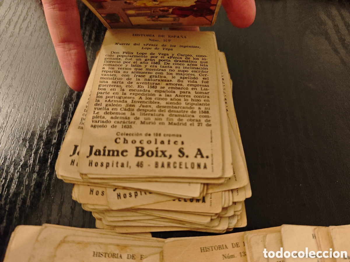 Coleccionismo cromos antiguos: 108 cromos Historia de Espa&ntilde;a - Foto 20
