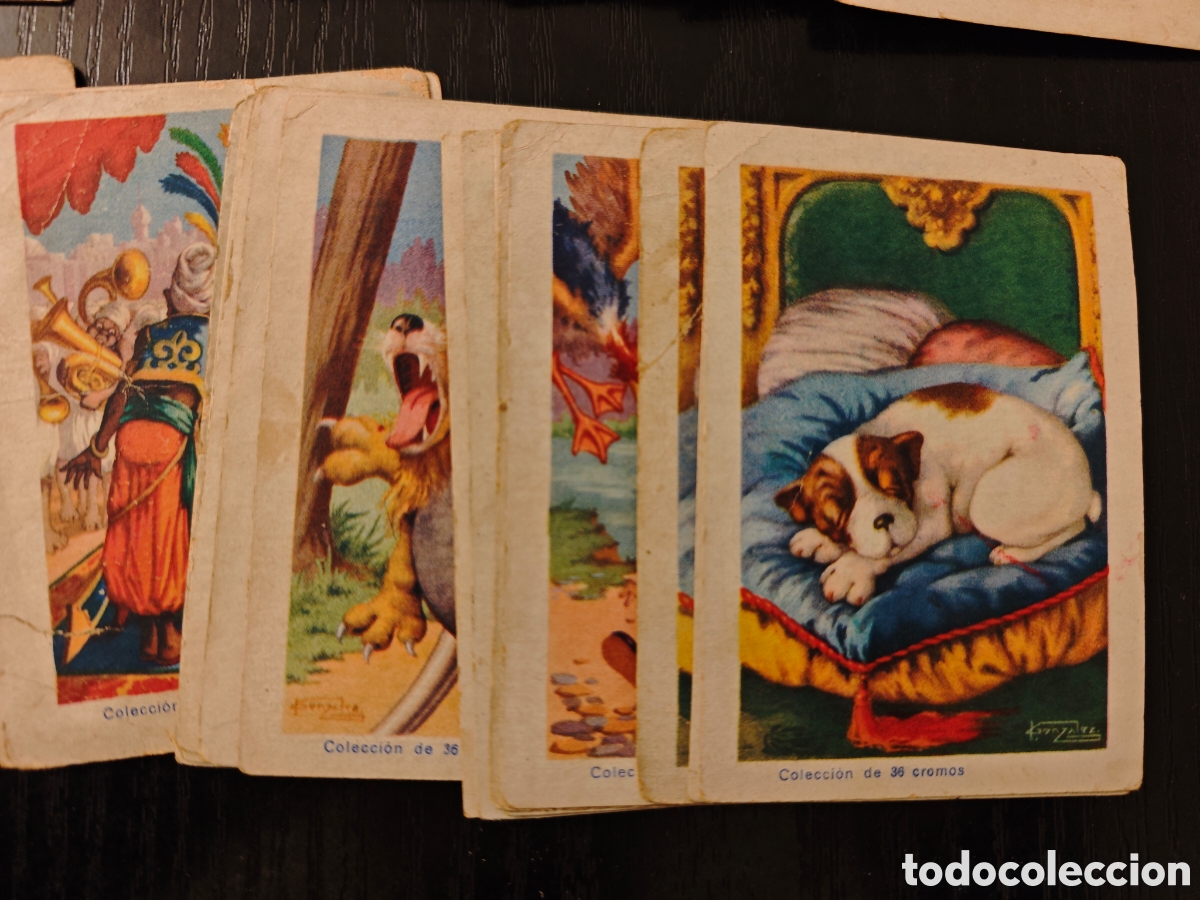 Coleccionismo cromos antiguos: 59 cromos Gil Blas de Santillana - Foto 2