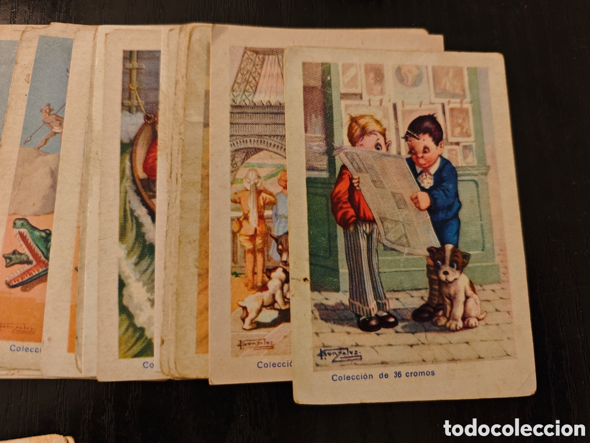 Coleccionismo cromos antiguos: 59 cromos Gil Blas de Santillana - Foto 3