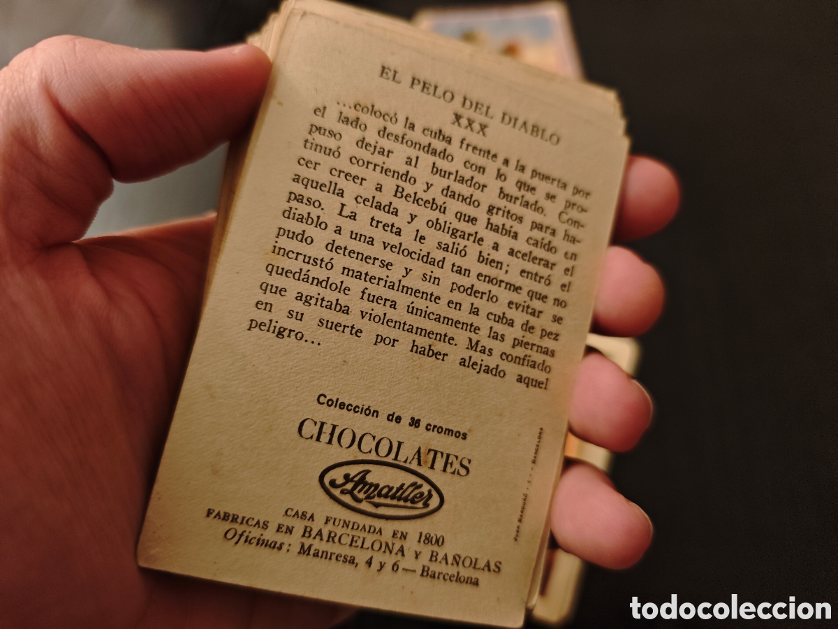 Coleccionismo cromos antiguos: 68 cromos El pelo del Diablo - Foto 9