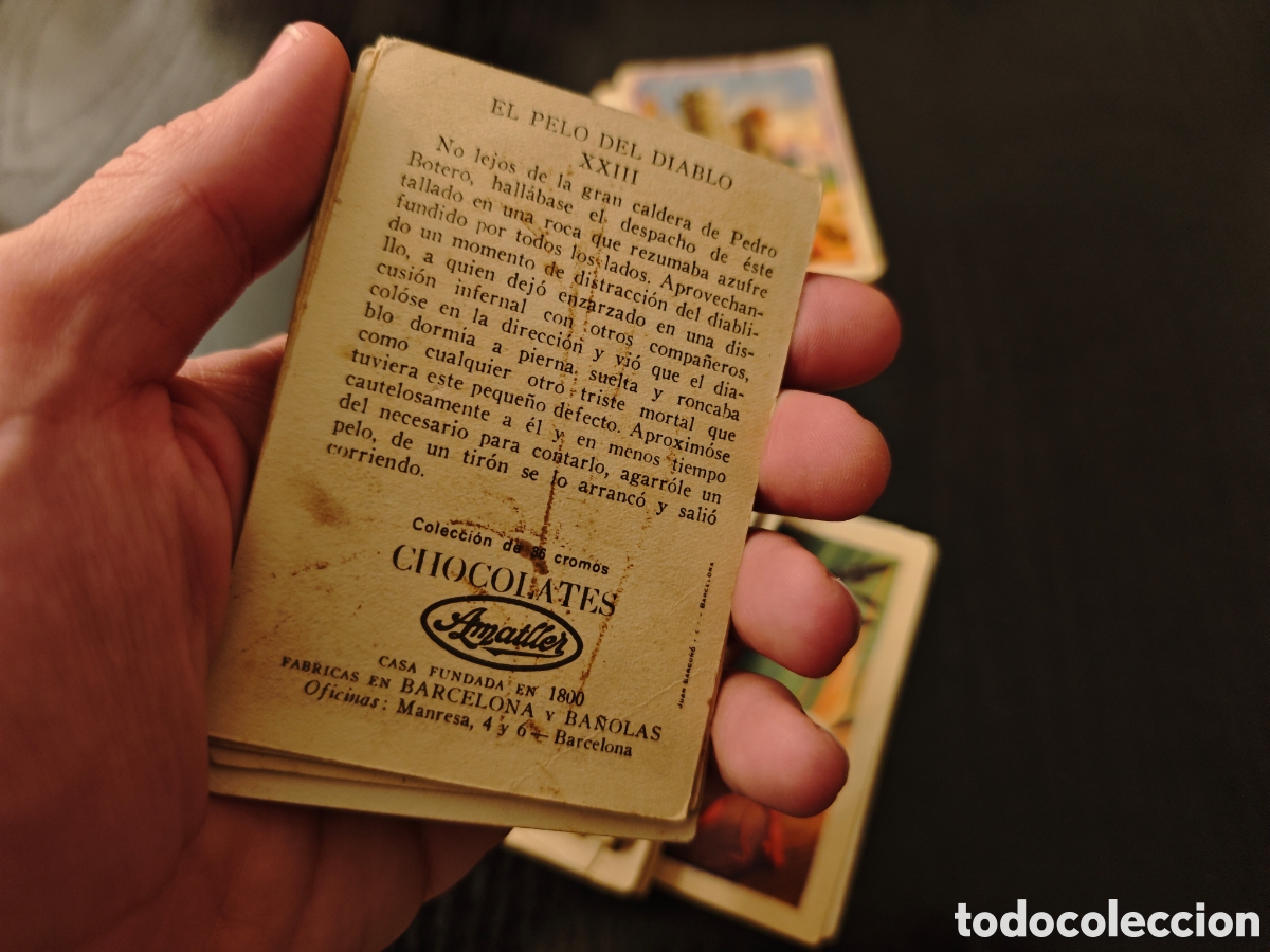 Coleccionismo cromos antiguos: 68 cromos El pelo del Diablo - Foto 10