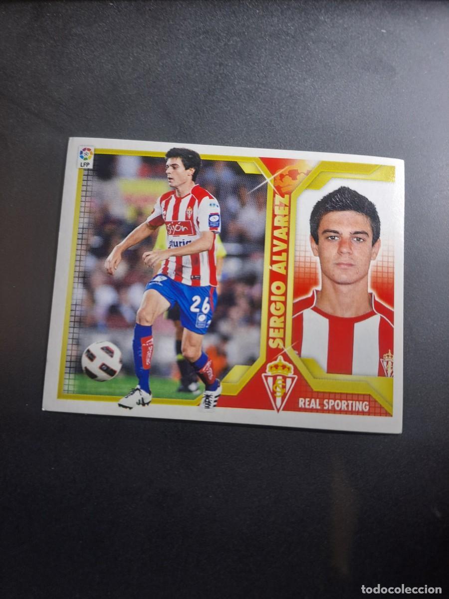 Coleccionismo Cromos antiguos: CROMO SERGIO ALVAREZ 10B 10 B COLOCA SPORTING DE GIJON LIGA 2011 2012 11 12 ESTE PANINI NUNCA PEGADO