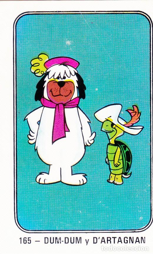 Coleccionismo Cromos antiguos: FESTIVAL HANNA BARBERA 1971 * CROMO N&ordm; 165 DUM-DUM Y D&acute;ARTAGNAN * (RECUPERADO) (A-15)
