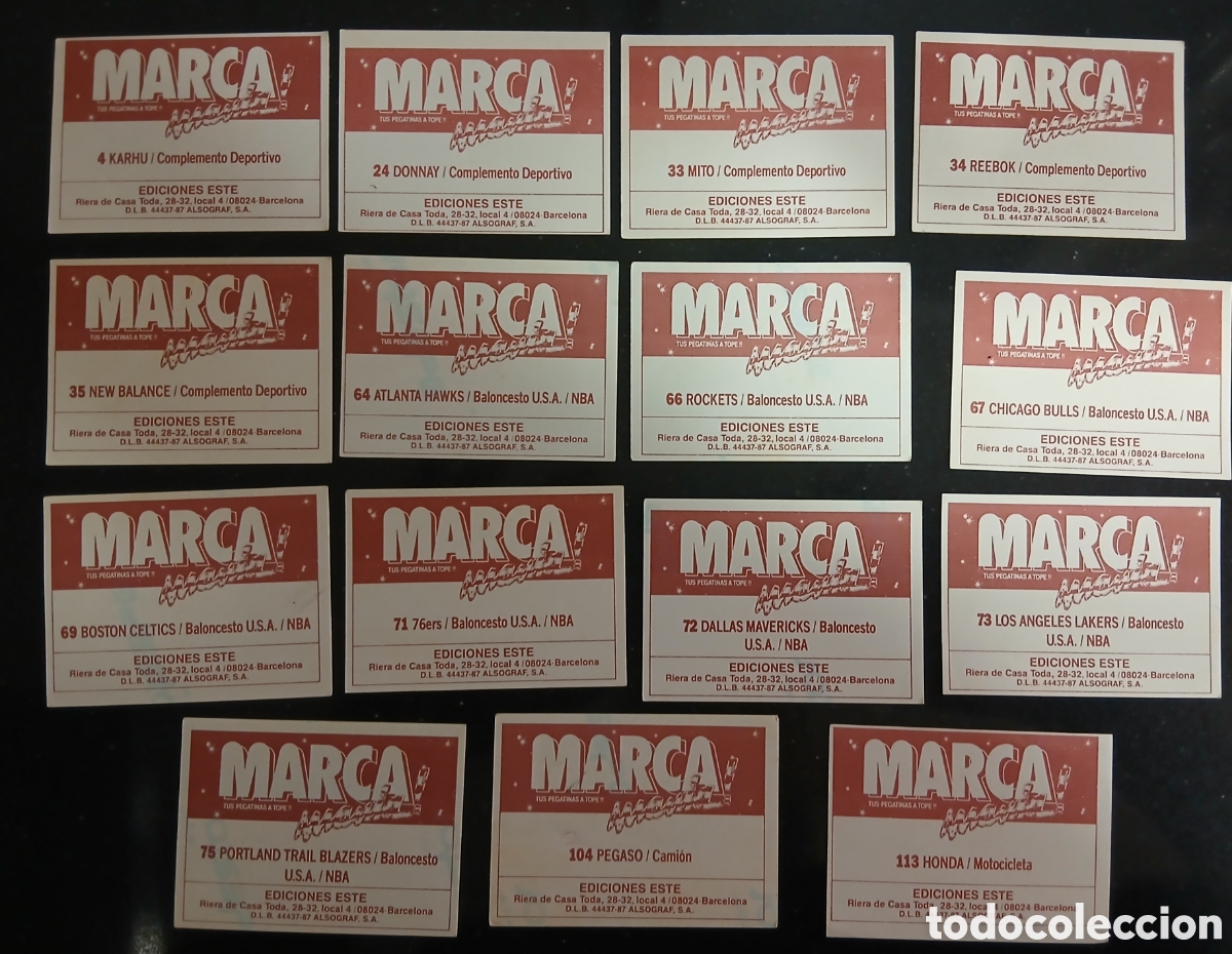 Coleccionismo cromos antiguos: Lote de cromos Marcamania. - Foto 2