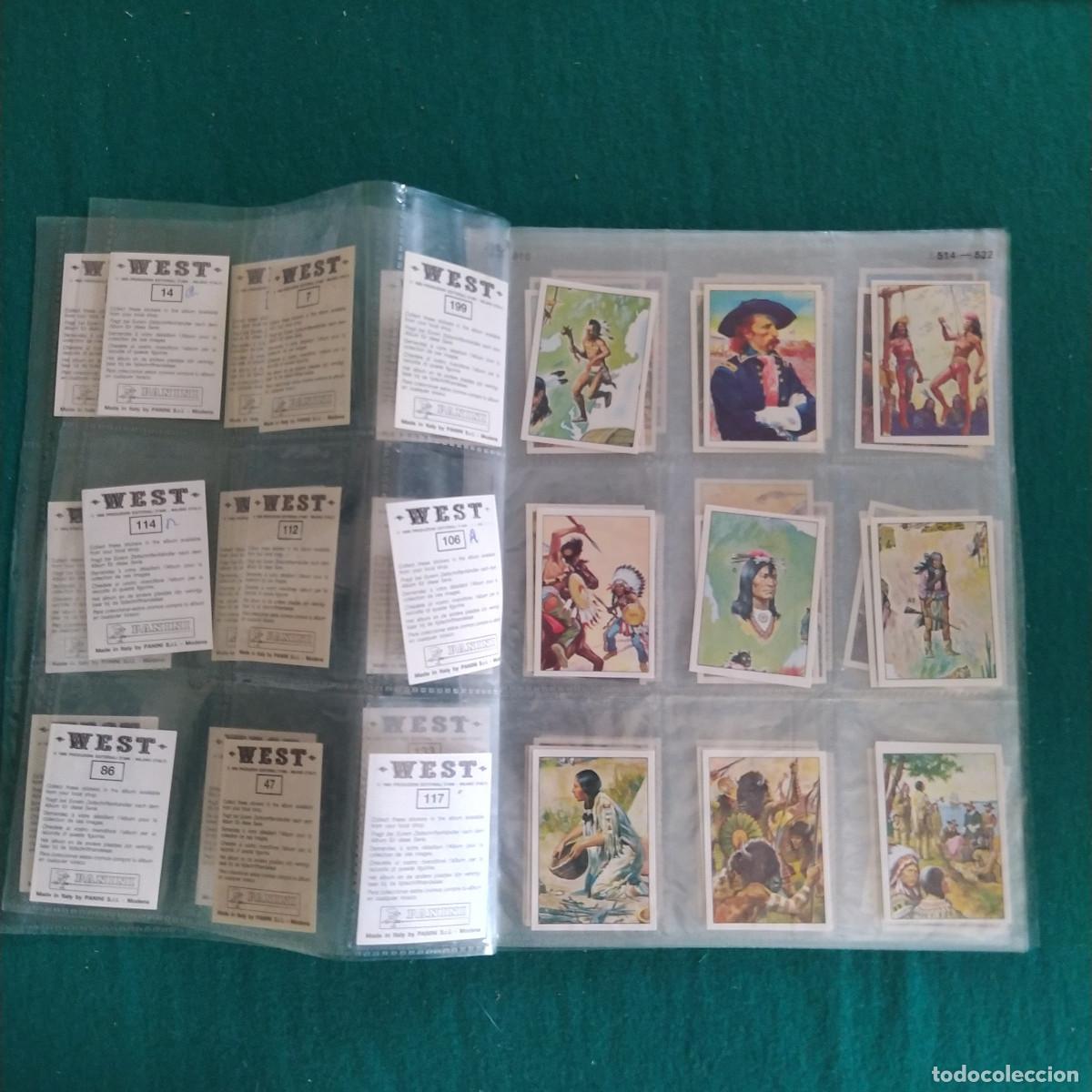 Coleccionismo cromos antiguos: 63 CROMOS WEST PANINI - Foto 3