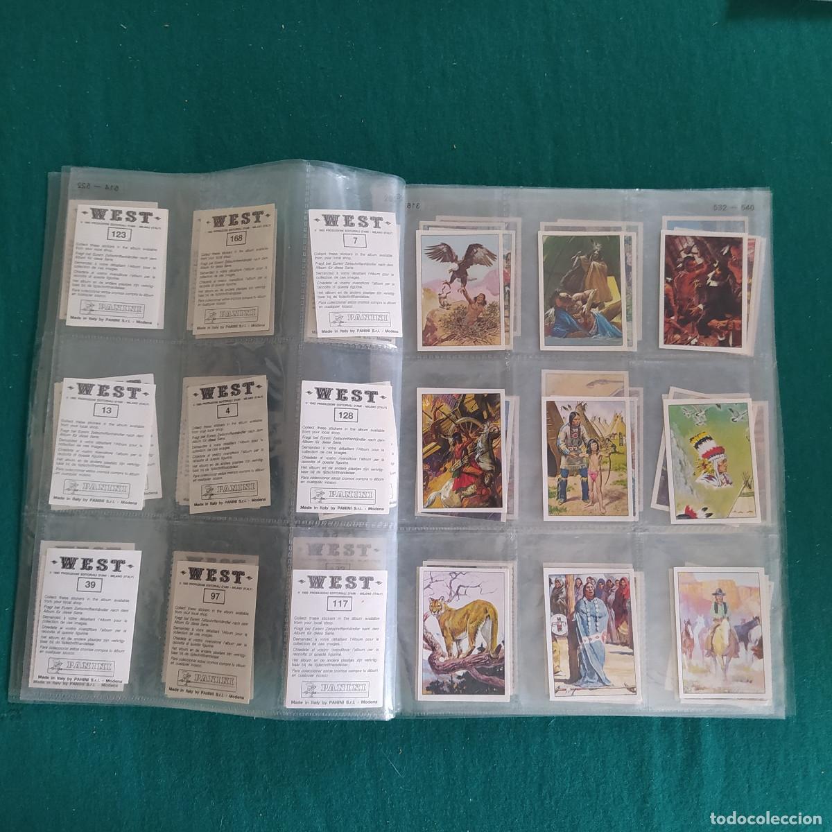Coleccionismo cromos antiguos: 63 CROMOS WEST PANINI - Foto 4