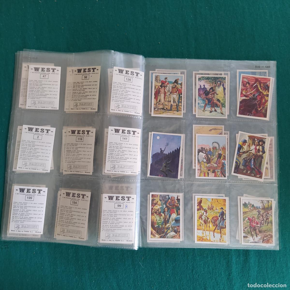 Coleccionismo cromos antiguos: 63 CROMOS WEST PANINI - Foto 5