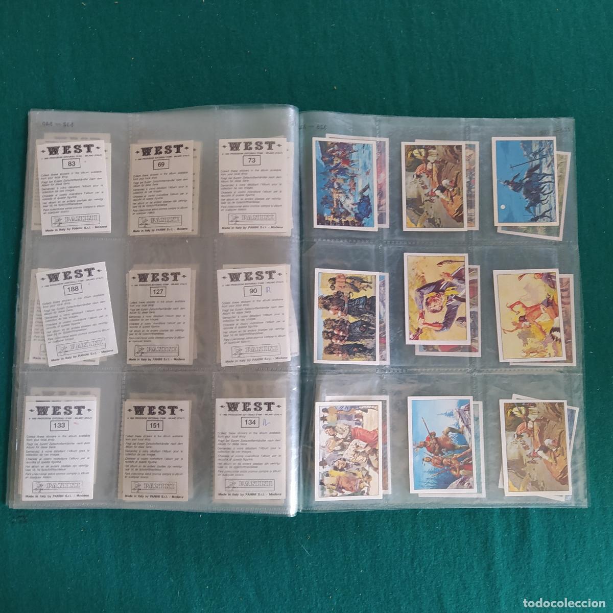 Coleccionismo cromos antiguos: 63 CROMOS WEST PANINI - Foto 6