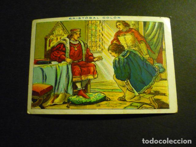 Coleccionismo cromos antiguos: CRISTOBAL COLON CROMO PUBLICIDAD CHOCOLATES JUNCOSA - Foto 1