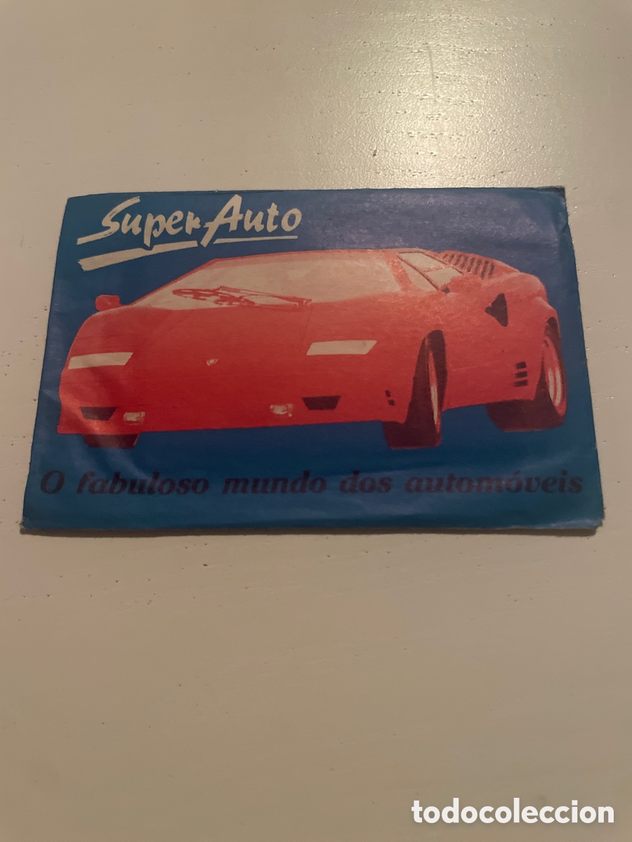Coleccionismo cromos antiguos: SUPER AUTO Sobre de cromos sin abrir - Foto 1