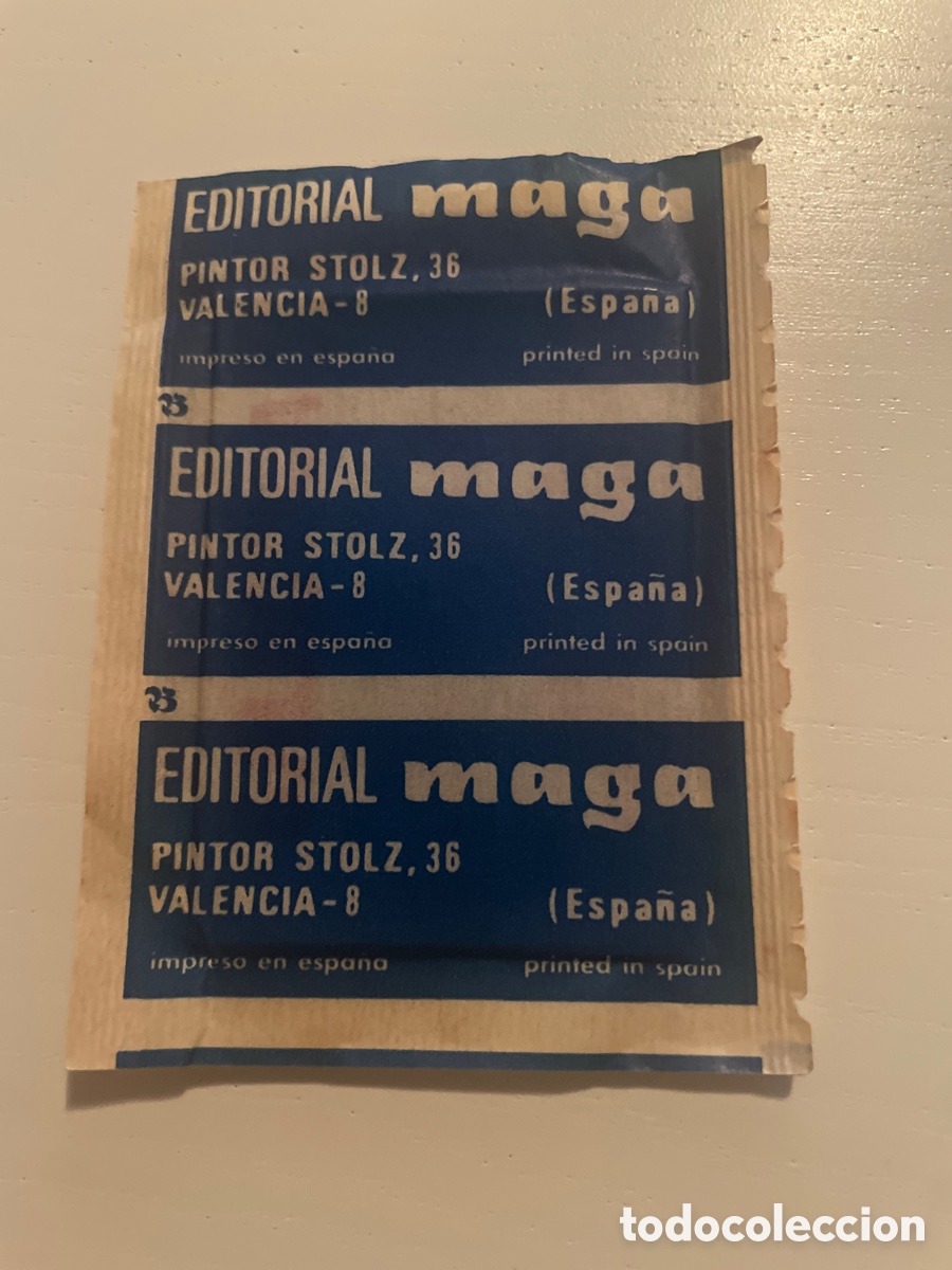 Coleccionismo cromos antiguos: GALACTICA Sobre de cromos sin abrir - Foto 2
