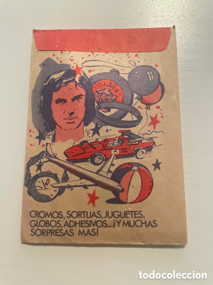 Coleccionismo cromos antiguos: &iexcl;A LO LOCO! Sobre de cromos sin abrir - Foto 2