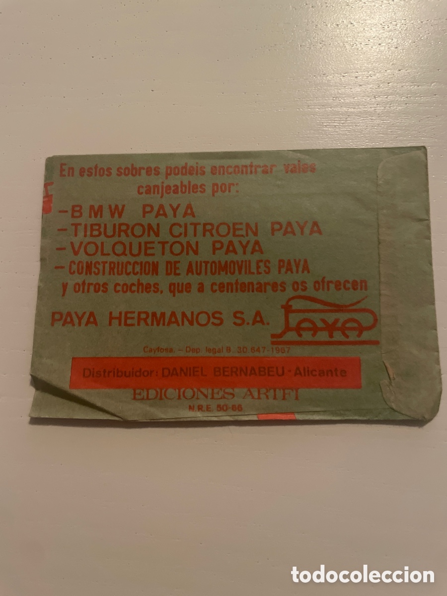 Coleccionismo cromos antiguos: TRAFICO AL DIA Sobre de cromos sin abrir - Foto 2