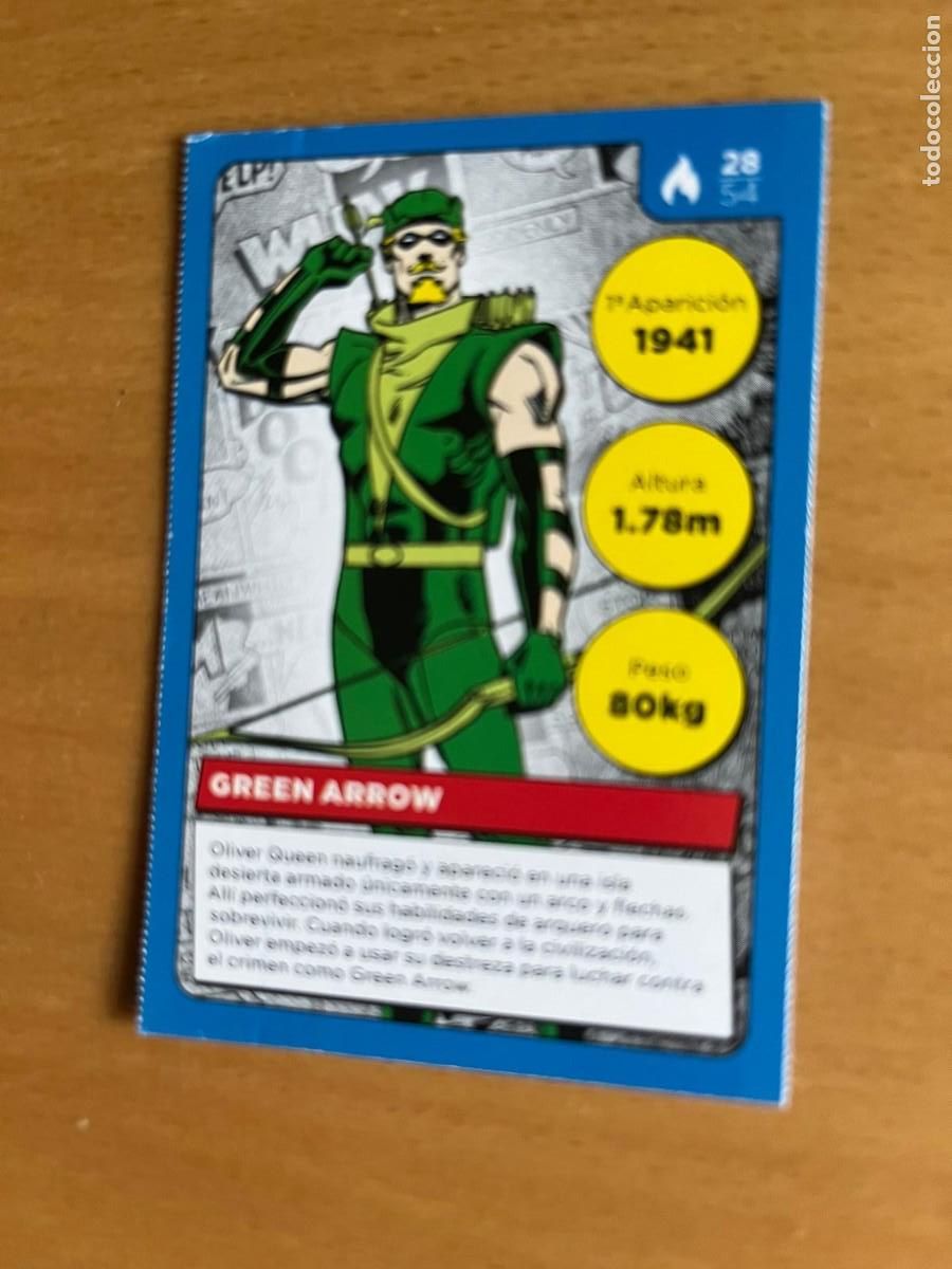 Coleccionismo cromos antiguos: cromo GREEN ARROW CD Carrefour - Foto 1