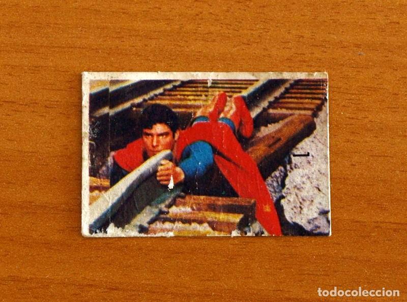 Coleccionismo cromos antiguos: Serie Superman - N&ordm; 1 - Cromos de Pipas Tostaval A&ntilde;o 1978