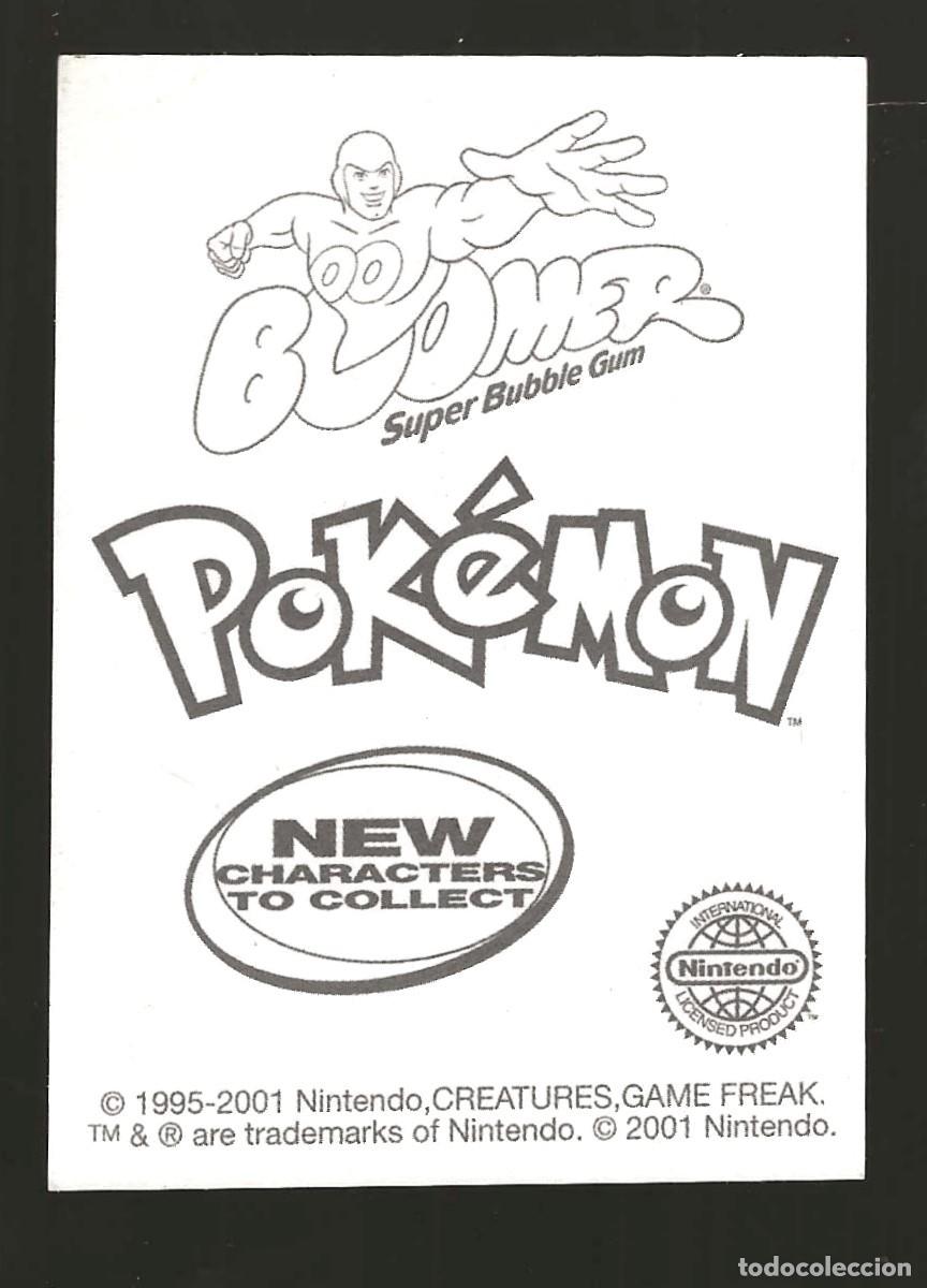 Coleccionismo cromos antiguos: BOOMER -- POKEMON -- N&ordm; 54 PSYDUK - Foto 2