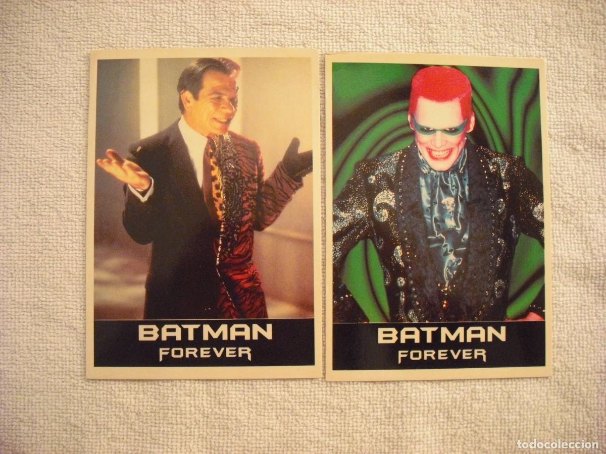 Coleccionismo cromos antiguos: BATMAN FOREVER , 2 POSTALES - Foto 1