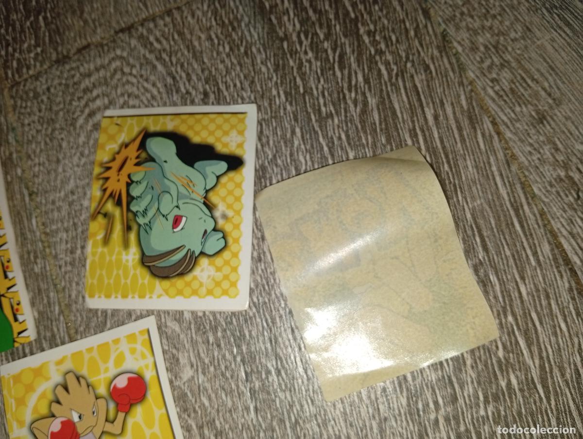 Coleccionismo cromos antiguos: Lote pegatinas cromos Pok&eacute;mon Merl&iacute;n - Foto 4