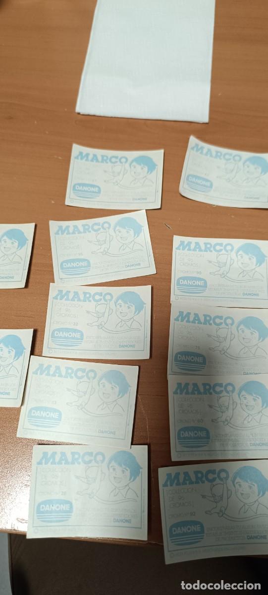 Coleccionismo cromos antiguos: LOTE ANTIGUOS CROMOS DE DANONE DE MARCO - Foto 6