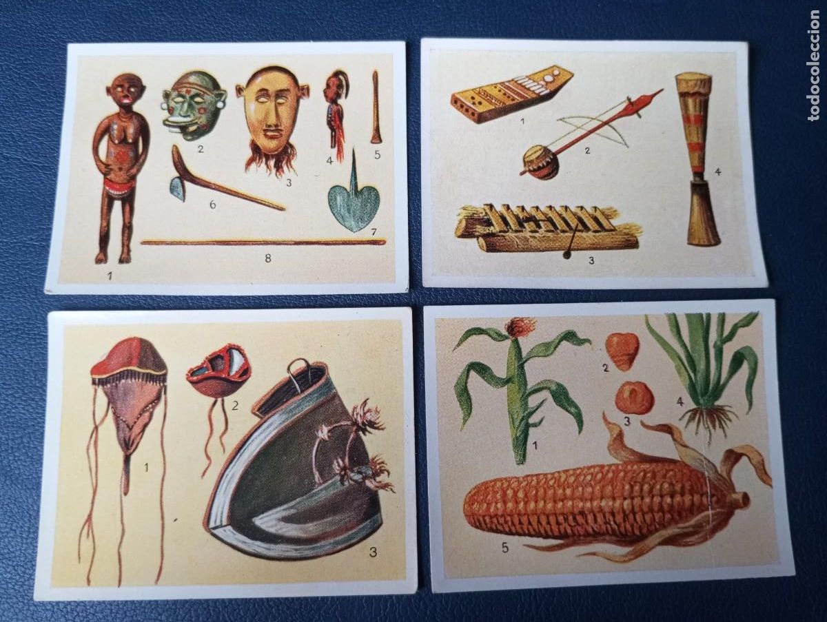 Coleccionismo cromos antiguos: DEUTSCHE KOLONIEN, ANTIGUOS CROMOS DE ECKSTEIN - Foto 1