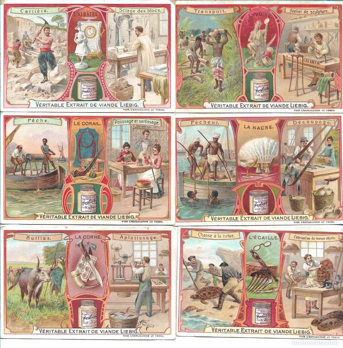 Coleccionismo cromos antiguos: LIEBIG SANGUINETTI NUMERO 855 - Foto 1